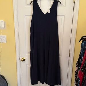 Wonderly Navy Maxi Dress